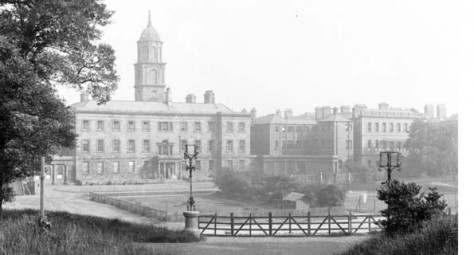 Back of Rotunda Hospital, Dublin