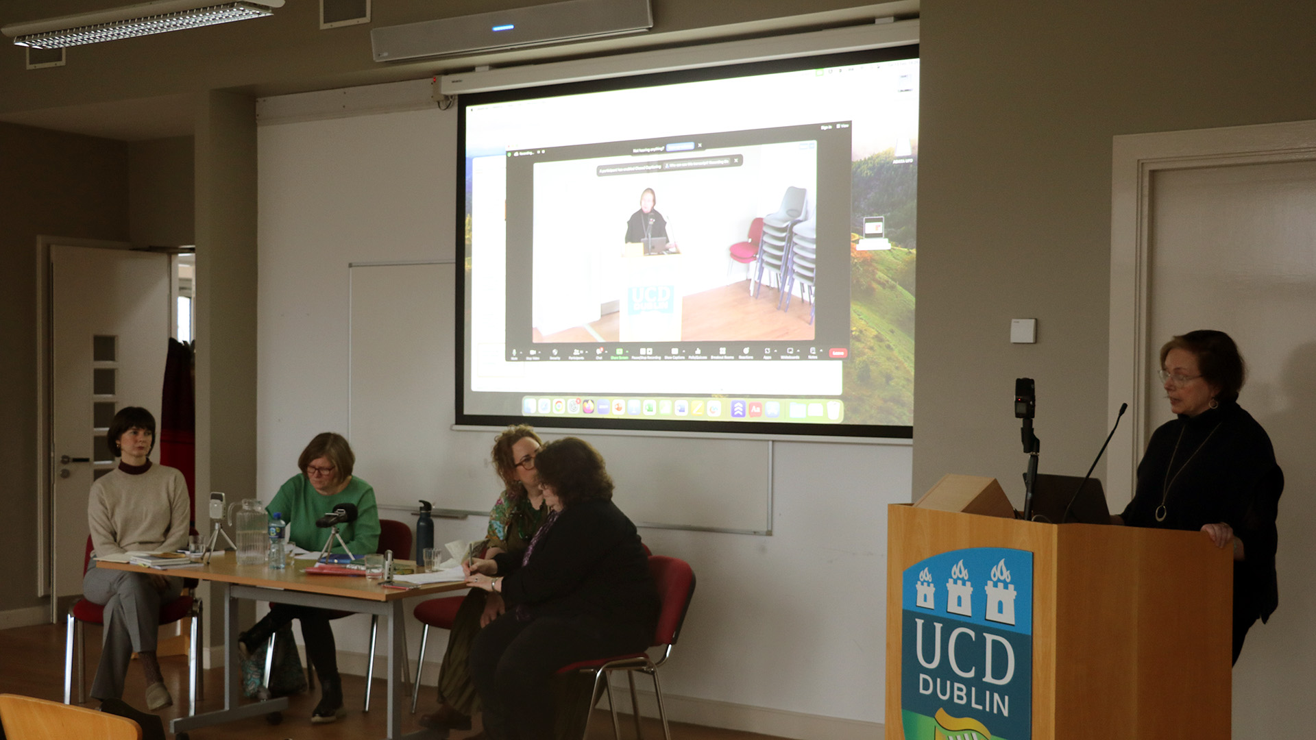 women and the Irish constitution roundtable at UCD