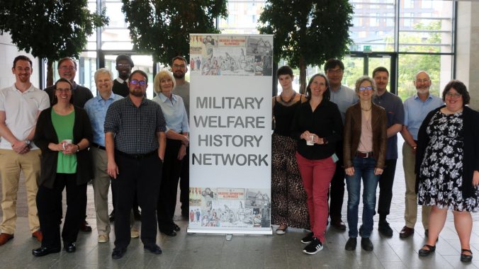 Attendees at the Military Welfare History Conference.
